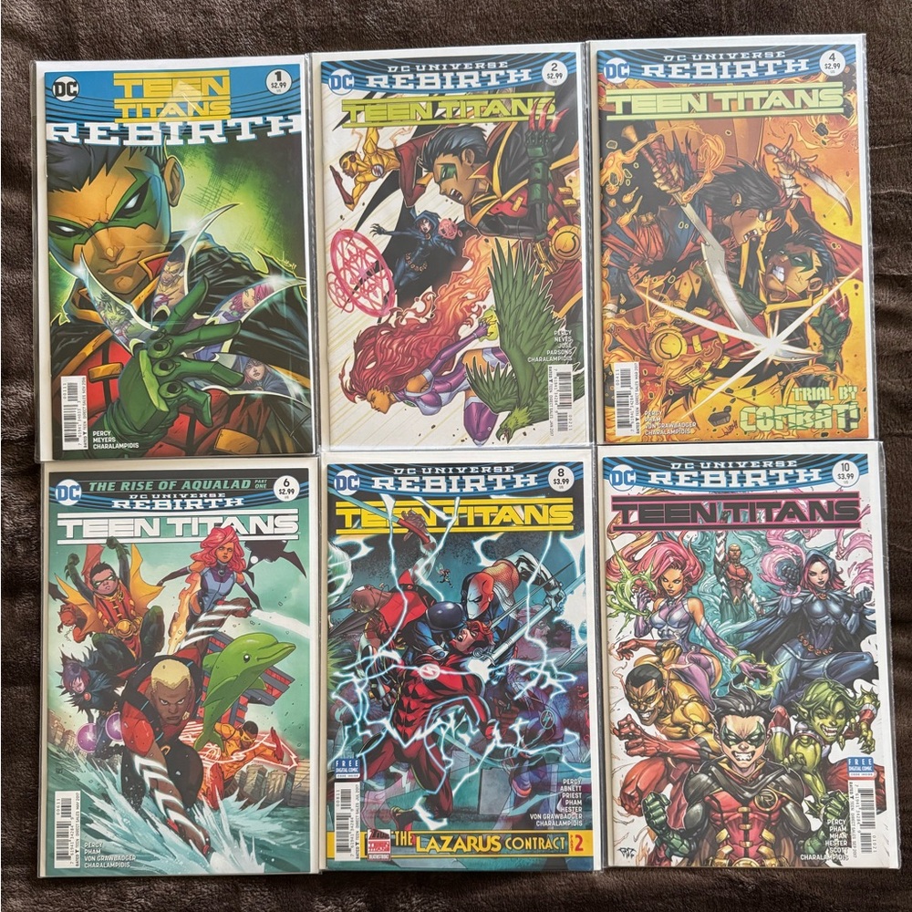 Teen Titans Rebirth 1-47 + 3 Annuals